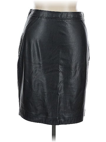 Roz & Ali Faux Leather Skirt (view 1)