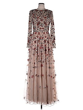 Mac Duggal 100% Polyester Silver Cocktail Dress Size 6