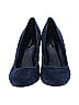Lafayette 148 New York Blue Black Heels Size 11 - photo 2