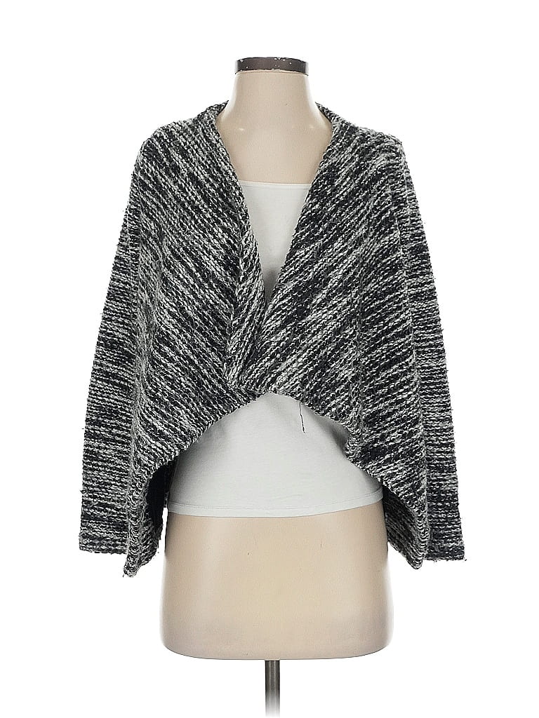 Pre-owned H&m Cardigan Sweater In Gray