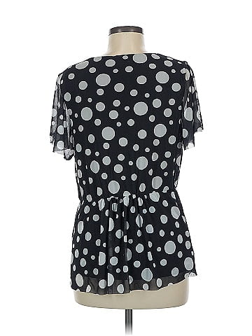 Isaac Mizrahi LIVE! Short Sleeve Blouse (view 2)