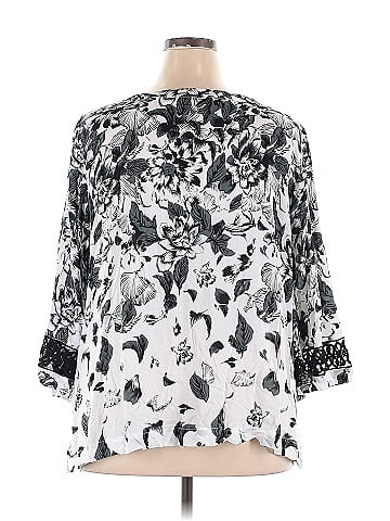 Isaac Mizrahi LIVE! 3/4 Sleeve Blouse (view 2)