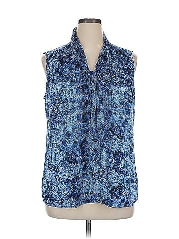 Tahari by ASL Sleeveless Blouse (view 1)