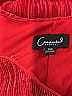 Connected Apparel 100% Polyester Red Casual Dress Size 10 - photo 3