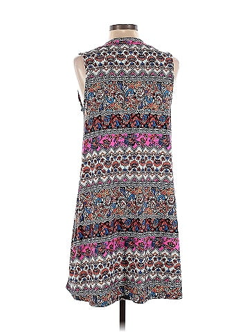Pink Rose Casual Dress (view 2)