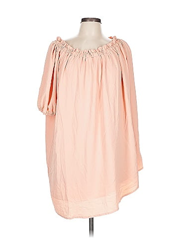 Peach Love 3/4 Sleeve Blouse (view 1)