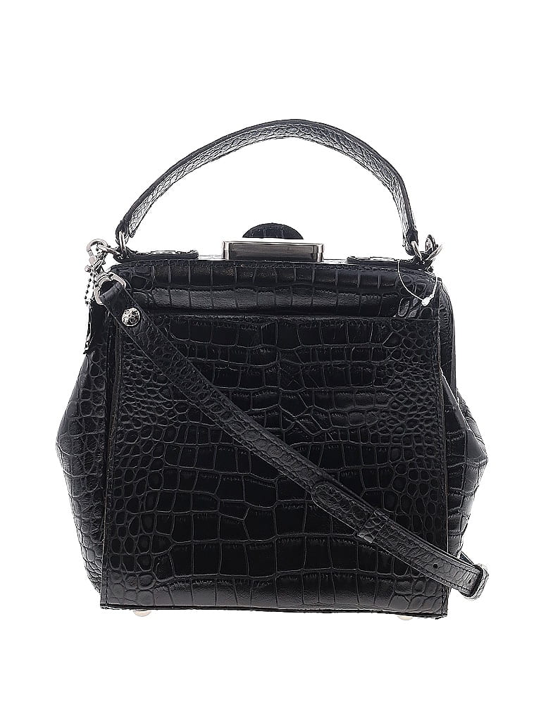 Patricia Nash 100% Leather Black Leather Satchel One size - photo 1