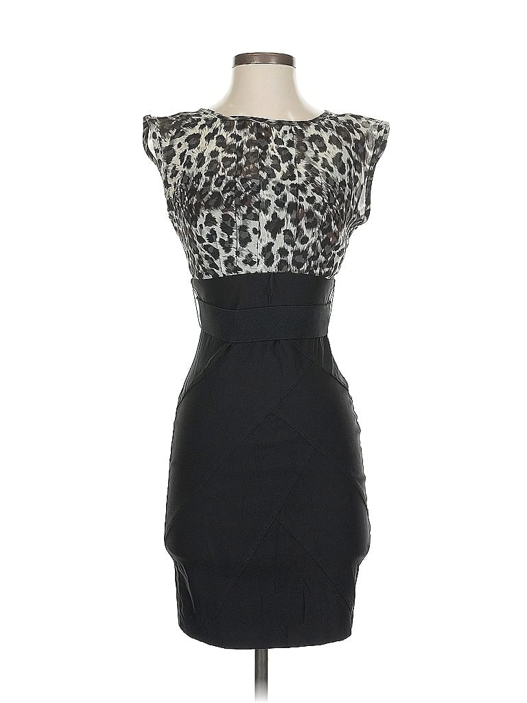 Pre-owned A. Byer Cocktail Dress In Black