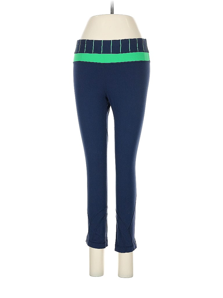 Pre-owned Lululemon Athletica Active Pants In Blue