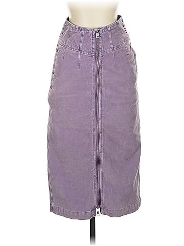 We the Free Denim Skirt (view 1)