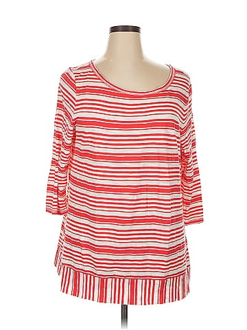 T by Talbots 3/4 Sleeve Top (view 1)
