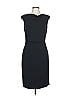 David Meister Solid Black Cocktail Dress Size 10 - photo 1