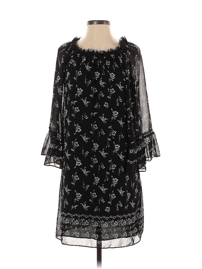 Pre-owned Max Studio Casual Dress In Black