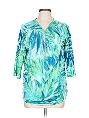 Belle By Kim Gravel 3/4 Sleeve Blouse