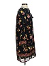 Allison Joy 100% Polyester Print Black Casual Dress Size XS - photo 4