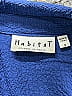 Habitat Blue 3/4 Sleeve Button-Down Shirt Size S - photo 7