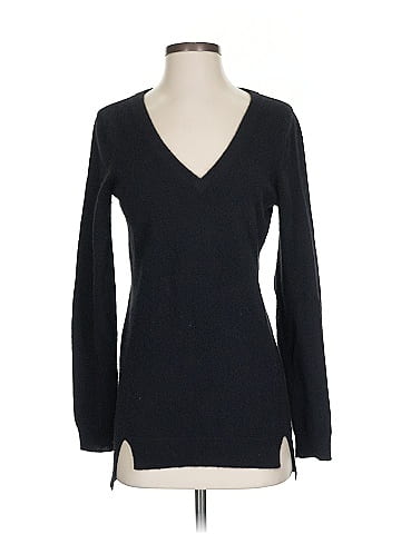 Aqua Cashmere Pullover Sweater (view 1)