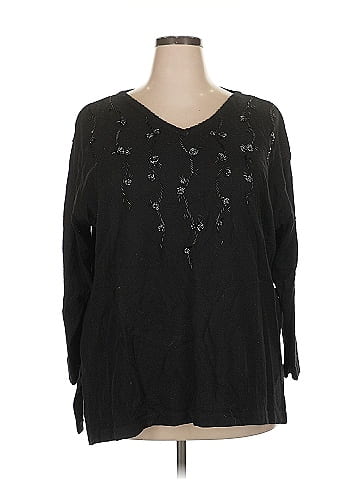 Carole Little Pullover Sweater (view 1)