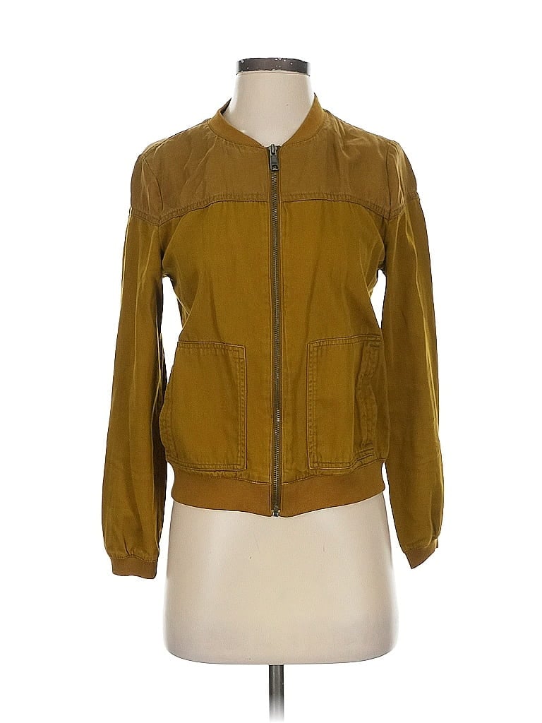 Pre-owned Old Navy Jacket In Gold