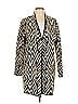 Kasper Chevron-herringbone Tan Cardigan Size L - photo 1
