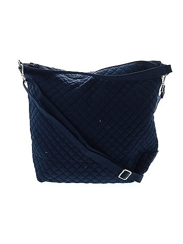 Vera Bradley Classic Navy Oversize Hobo Shoulder Bag (view 1)
