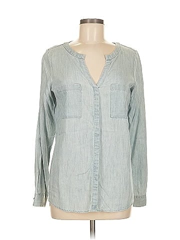 INC International Concepts Long Sleeve Blouse (view 1)
