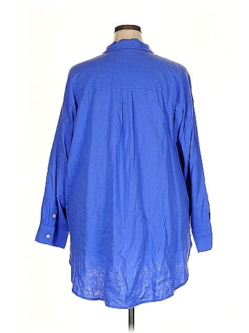Future Collective 3/4 Sleeve Button-Down Shirt (view 2)