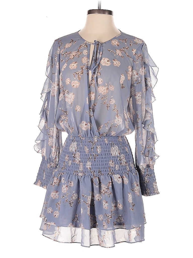 Pre-owned Blue Life Casual Dress In Gray