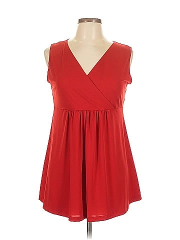 Flirty Pink Sleeveless Blouse (view 1)