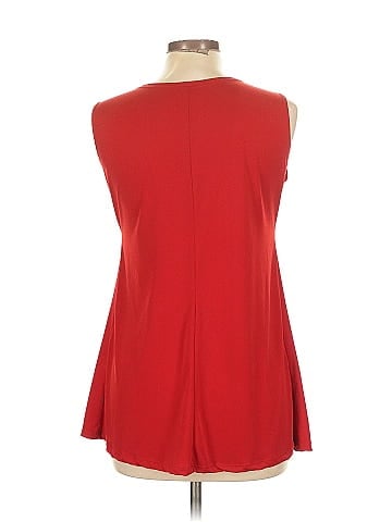 Flirty Pink Sleeveless Blouse (view 2)