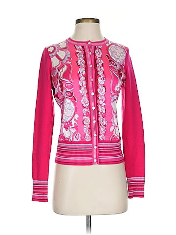 Elie Tahari Silk Cardigan (view 1)
