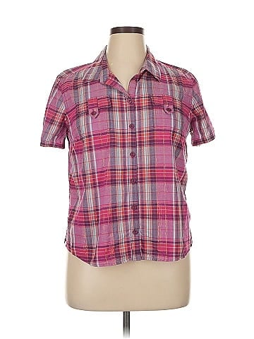 Christopher & Banks Short Sleeve Button-Down Shirt (view 1)