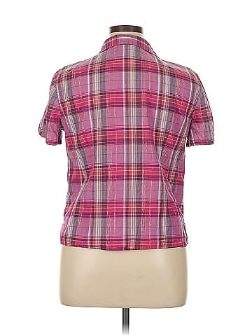 Christopher & Banks Short Sleeve Button-Down Shirt (view 2)