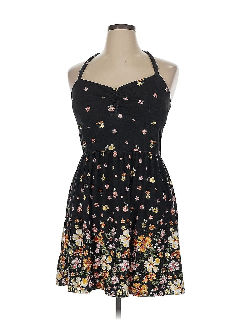 Pre-owned No Boundaries Cocktail Dress In Black