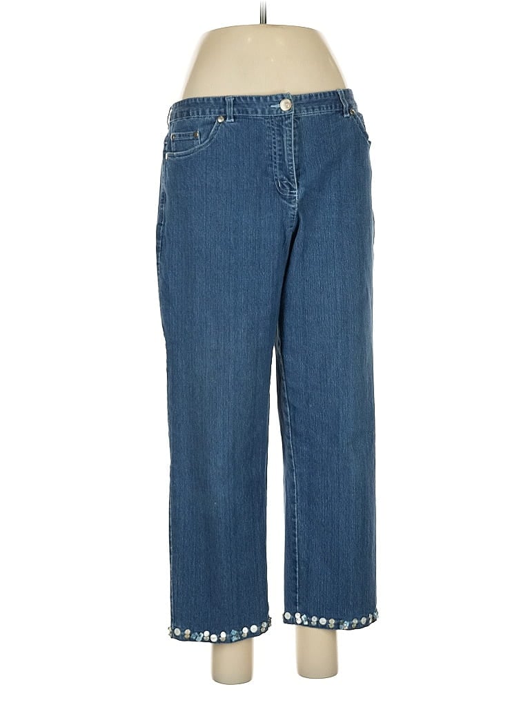 Ruby Rd. Blue Jeans Size 8 - photo 1