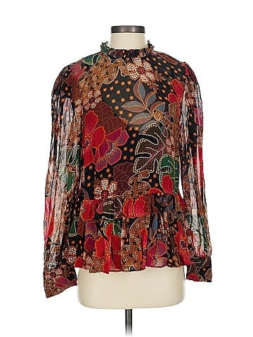 FARM Rio Long Sleeve Blouse (view 1)