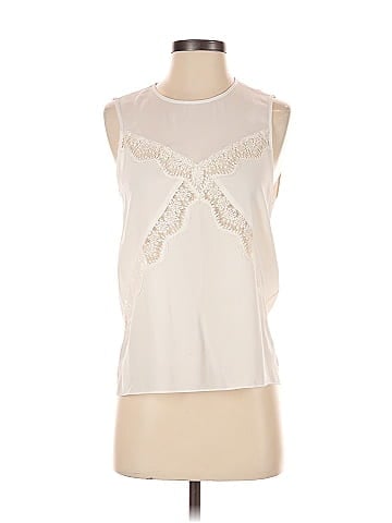 Sandro Sleeveless Silk Top (view 1)