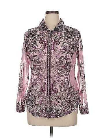 INC International Concepts Long Sleeve Blouse (view 1)