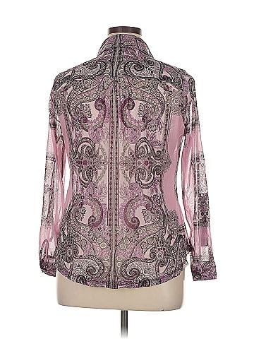 INC International Concepts Long Sleeve Blouse (view 2)
