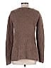 Mulberry Animal Print Brown Wool Pullover Sweater Size L - photo 2