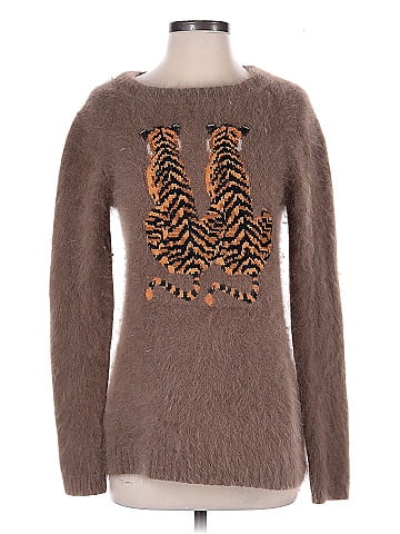 Mulberry Wool Pullover Sweater (view 1)