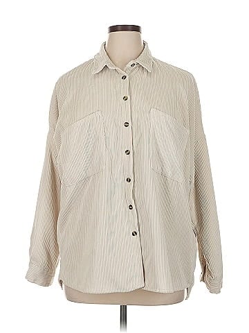 Streetwear Society Long Sleeve Button-Down Shirt (view 1)