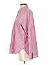 Xirena 100% Cotton Stripes Pink Long Sleeve Button-Down Shirt Size S - photo 5