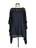 Oliphant 100% Viscose Black 3/4 Sleeve Blouse Size S - photo 1