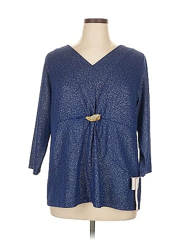 Sag Harbor 3/4 Sleeve Blouse (view 1)