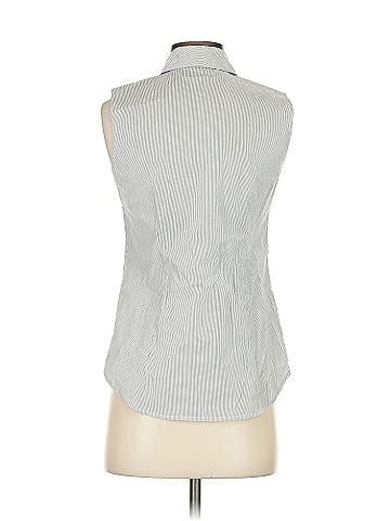 Ann Taylor Sleeveless Button-Down Shirt (view 2)