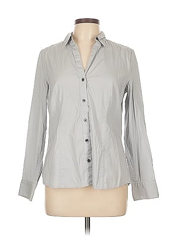 Ann Taylor Long Sleeve Button-Down Shirt (view 1)