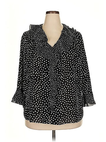 Jones New York Signature 3/4 Sleeve Blouse (view 1)
