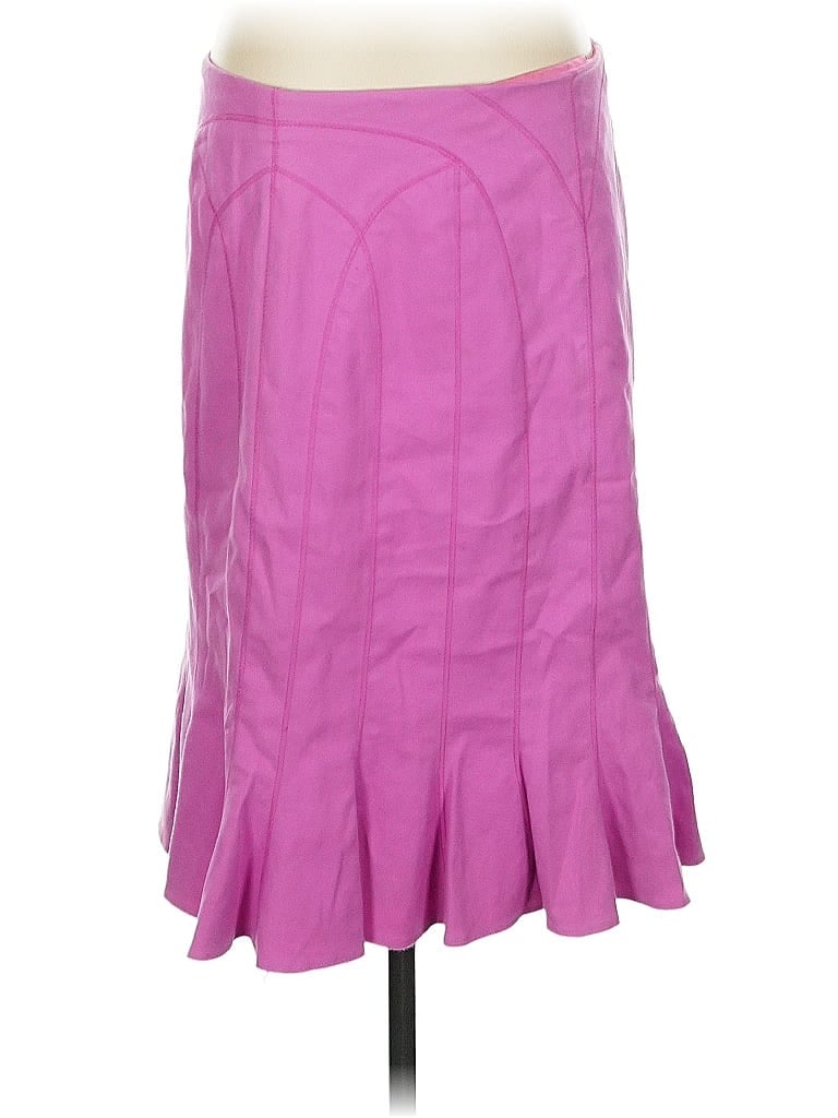 Pre-owned David Meister Casual Skirt In Purple