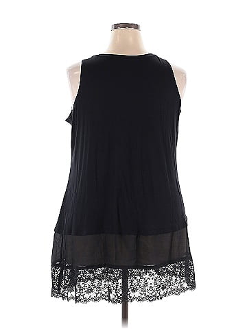 LOGO by Lori Goldstein Sleeveless Blouse (view 2)